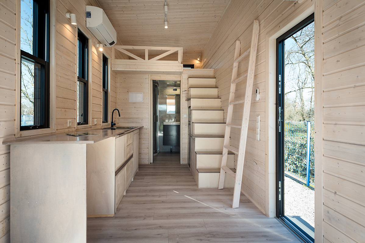 TD Living-Sunrise 61 Mobile als Ausbauhaus (außen komplett fertig, innen zum Selbstausbau) – Bild 2