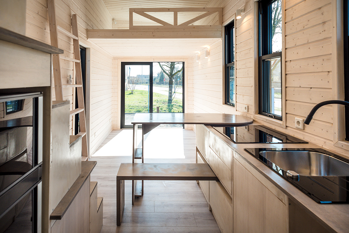 TD Living-Sunrise 73 Mobile als Ausbauhaus (außen komplett fertig, innen zum Selbstausbau) – Bild 3