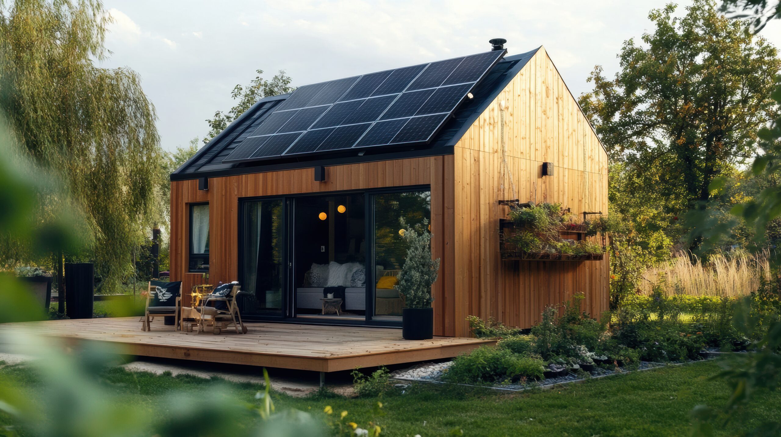 TD Living-Sunrise 76 Quattro KFW40 als Ausbauhaus - baugenehmigungsfähig
