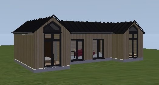 TD Living-Sunrise 64 Trio KFW40 als Ausbauhaus - baugenehmigungsfähig – Bild 2