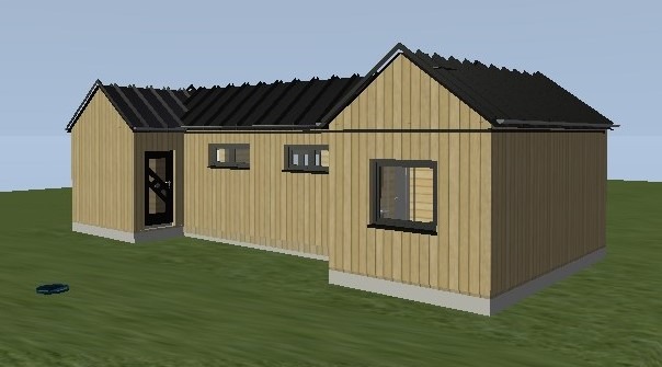 TD Living-Sunrise 64 Trio KFW40 als Ausbauhaus - baugenehmigungsfähig – Bild 3